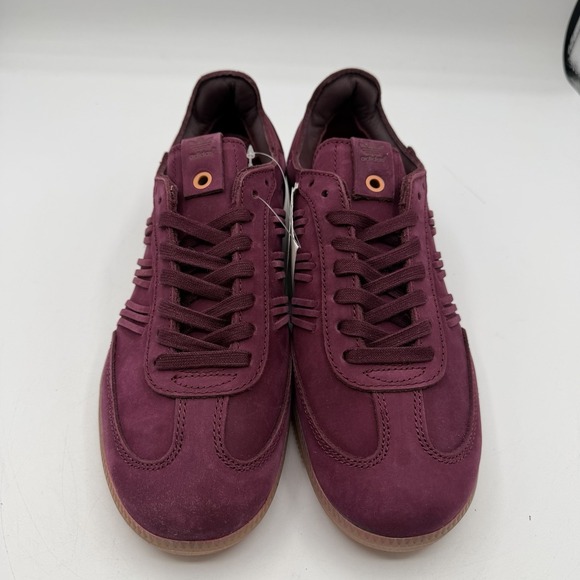 Adidas Samba Deep Hue Pack Shoes Womens 7.5 Burgundy/Maroon Gum Sneakers BY2834 - Picture 5 of 15